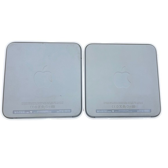 Apple Wireless A1408 AirPort Extreme Wi-Fi Router Base Station Lot 2 - Picture 2 of 3